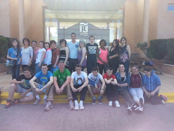 Errigal College students and teachers soak it all up in Barcelona!