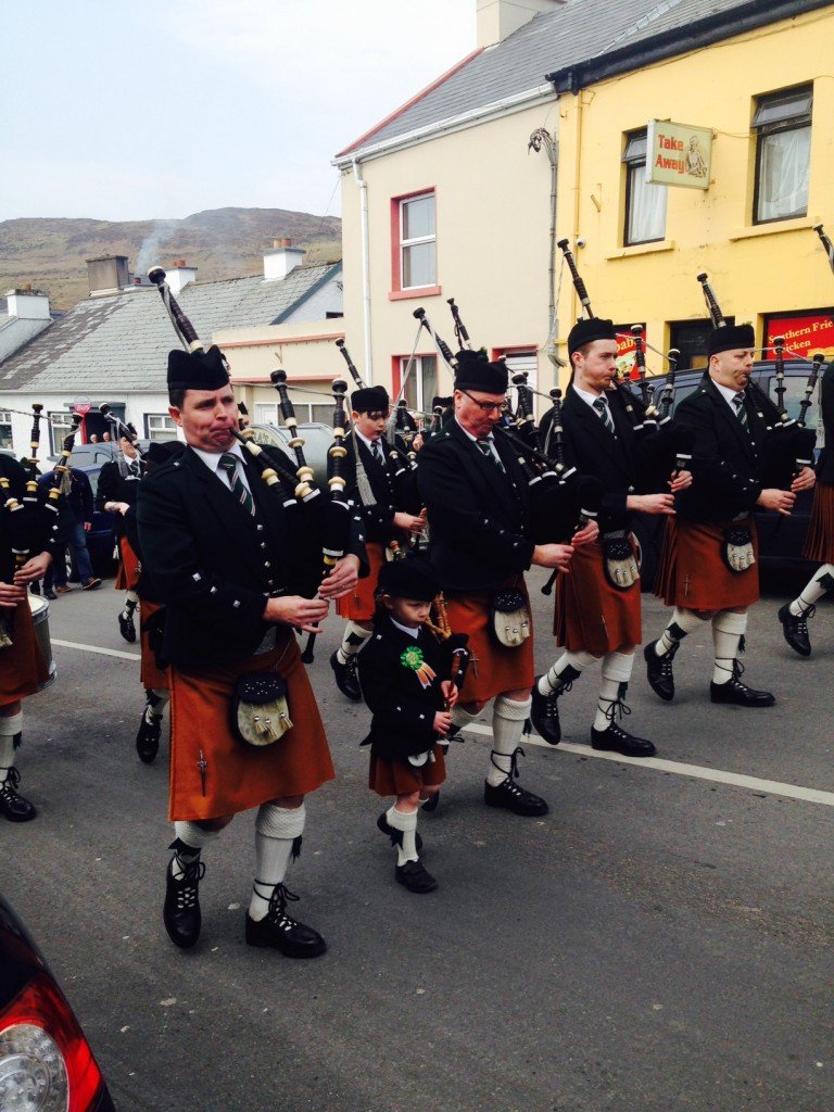 Kilcar Pipe Band. 