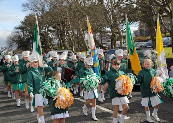 On parade in sunny Dunfanaghy: Pic Fred Aicken for donegaldaily.com