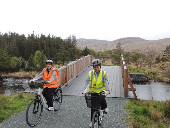 The electric bikes are already proving really popular! 