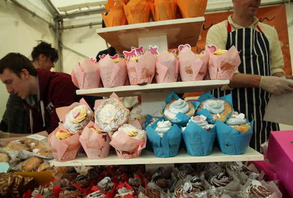 Some of the fine food on display in the Artisan Food Marquee