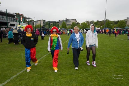 Relay for Life Opening Ceremony.  Photo:- Clive Wasson