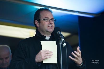 Relay for Life Opening Ceremony.  Photo:- Clive Wasson