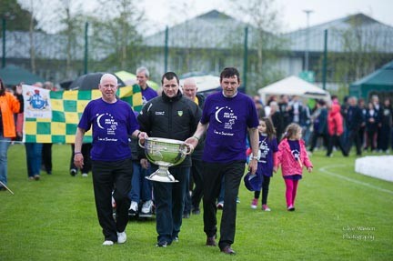 Relay for Life Opening Ceremony.  Photo:- Clive Wasson