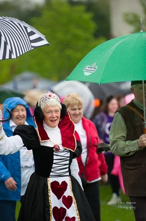 Relay for Life Opening Ceremony.  Photo:- Clive Wasson