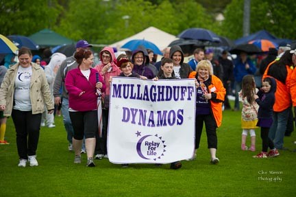 Relay for Life Opening Ceremony.  Photo:- Clive Wasson