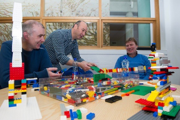 An Innovation Café facilitated by Michael Meaney where Lego and lateral thinking is an effective combination. Leading industry speakers and experts are regularly featured at postgraduate programmes at LYIT.