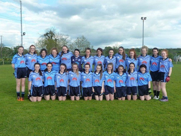 The victorious Moville Under 16 team