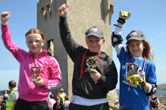 the result for the inaugural banbas crown soapbox derby 2013 were as follows: junior 100 production class 8 - 12 years 1st liam Doherty  2nd finn ward 3rd elle ward 