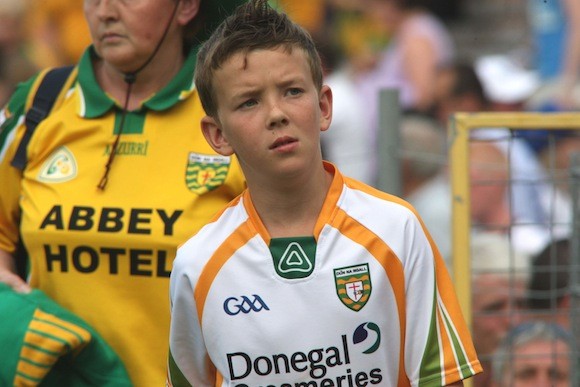 After the joys of the past two seasons this young Donegal supporter seems to be wondering what went wrong. Pic.: Gary Foy