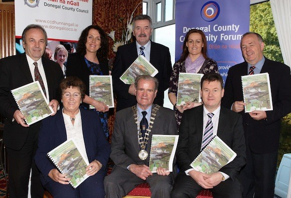 Group pictured at the seminar to launch "The Impact of the Active Citizen in a Changing Irish Society"