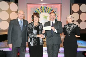 Agnes McLaughlin from Carndonagh, recently won €45,000, including a car, on the National Lottery Winning Streak Game Show on RTE, on Saturday 12 April 2014.