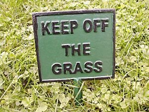 KEEP OFF THE GRASS! – GARDENING WITH GARETH – Donegal Daily