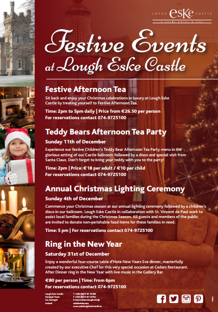 Festive events at Lough Eske