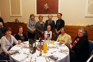 Guests and organiser at the Young at Heart Christmas Party at the Raddison Hotel