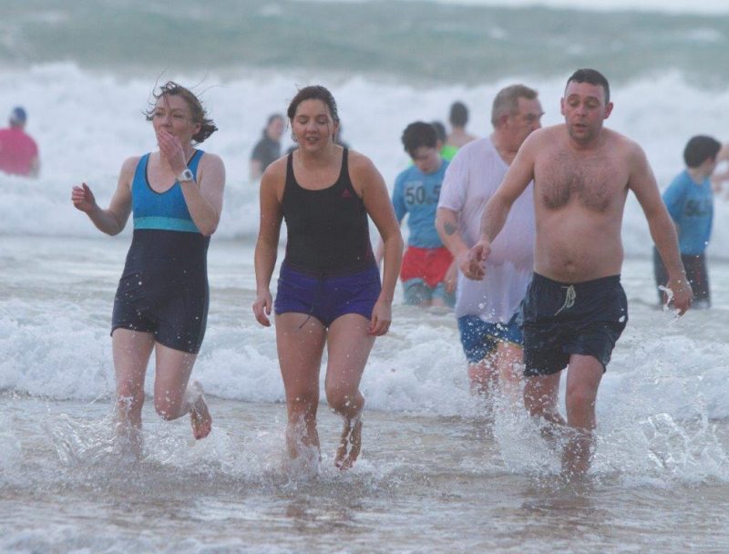 Picture special: New Year's Day swim at Culdaff - Donegal Daily