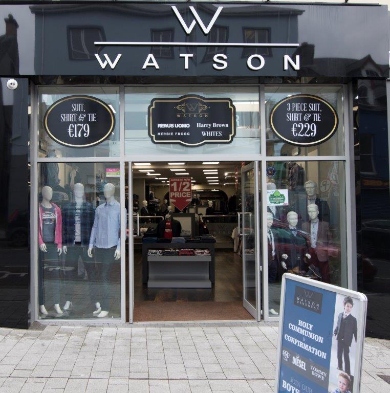 Watson Menswear online sale starts today! - Donegal Daily