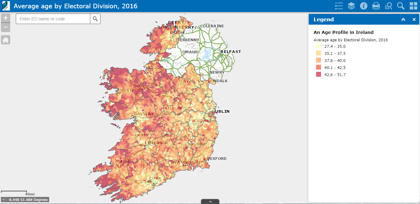 Population age in Donegal higher than average Donegal Daily
