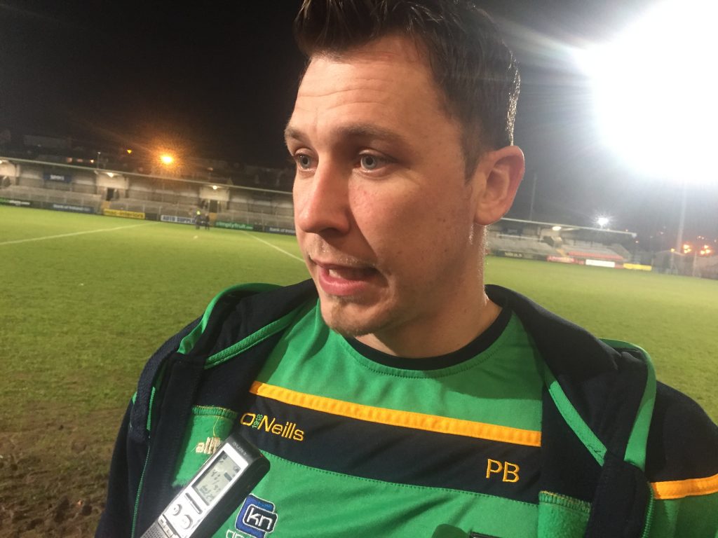 Paul Brennan was flying or Donegal last night – just after getting
