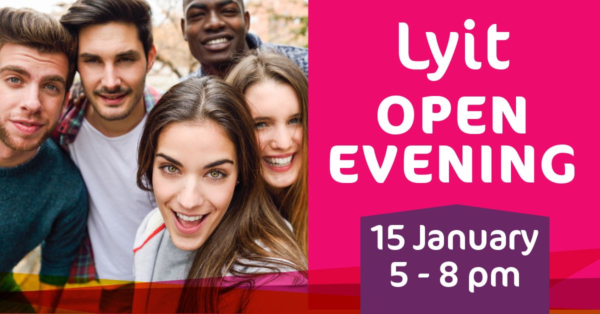 Lyit Kick Starts 2020 With Informative Open Evenings Donegal Daily