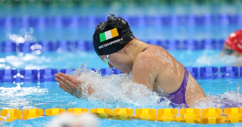 Mona McSharry breaks Irish record en route to 100m breaststroke Olympic ...