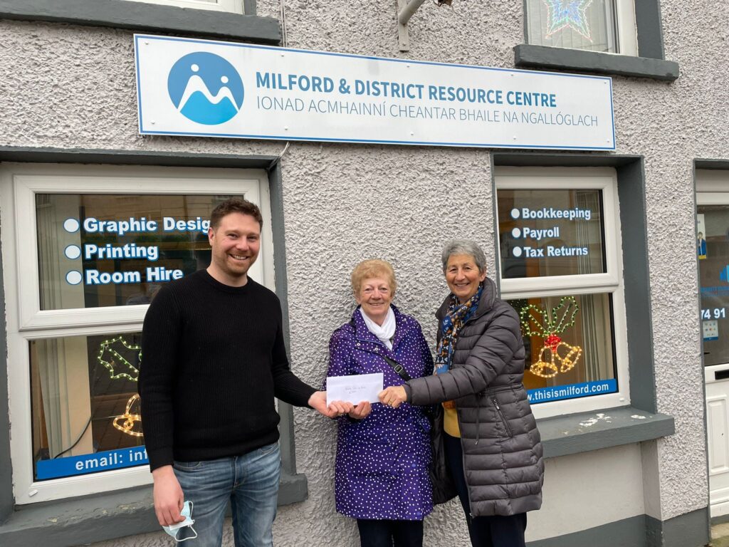 Nine Groups Welcome Donations From Milford And District Resource Centre