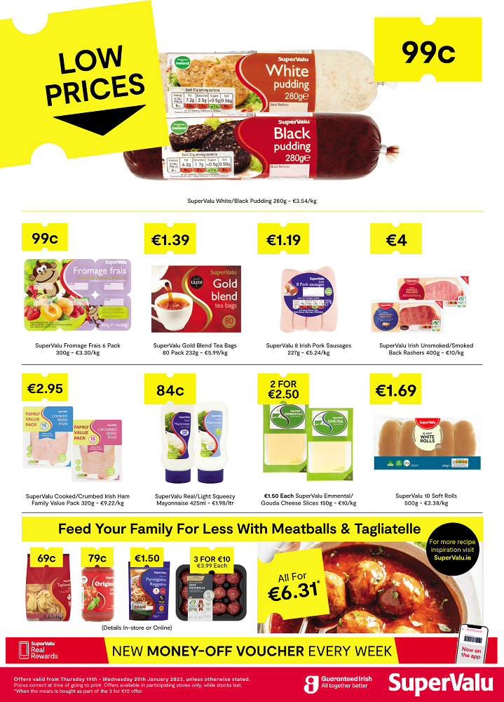 Feed Your Family For Less With Delicious Deals At SuperValu Carndonagh ...