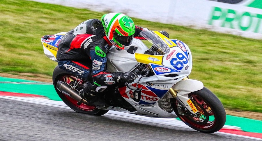 Motorbike Racing: Double podium for Irwin at Thruxton British ...