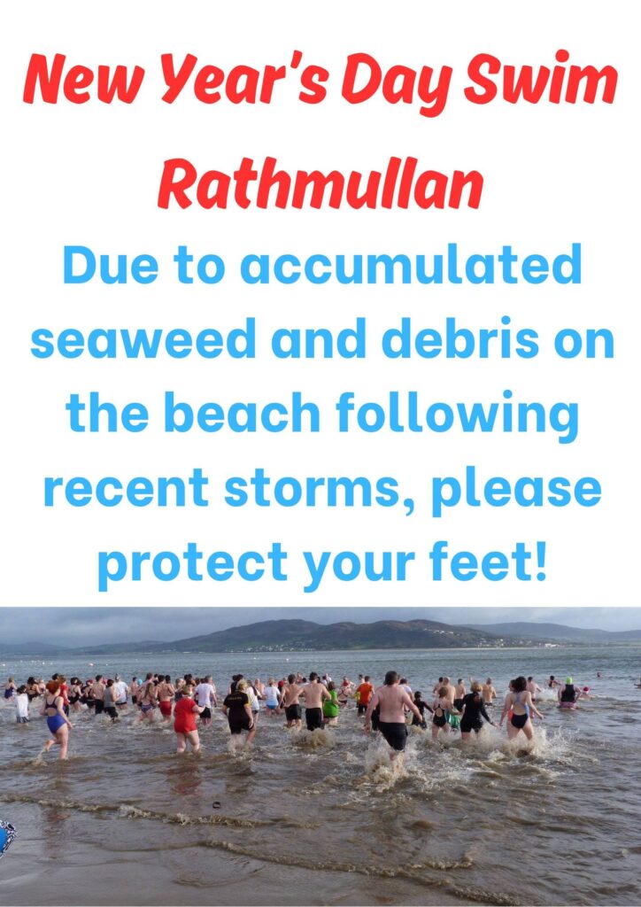 Step into 2024 (but mind your feet!) at the Rathmullan New Year's Day Swim  - Donegal Daily