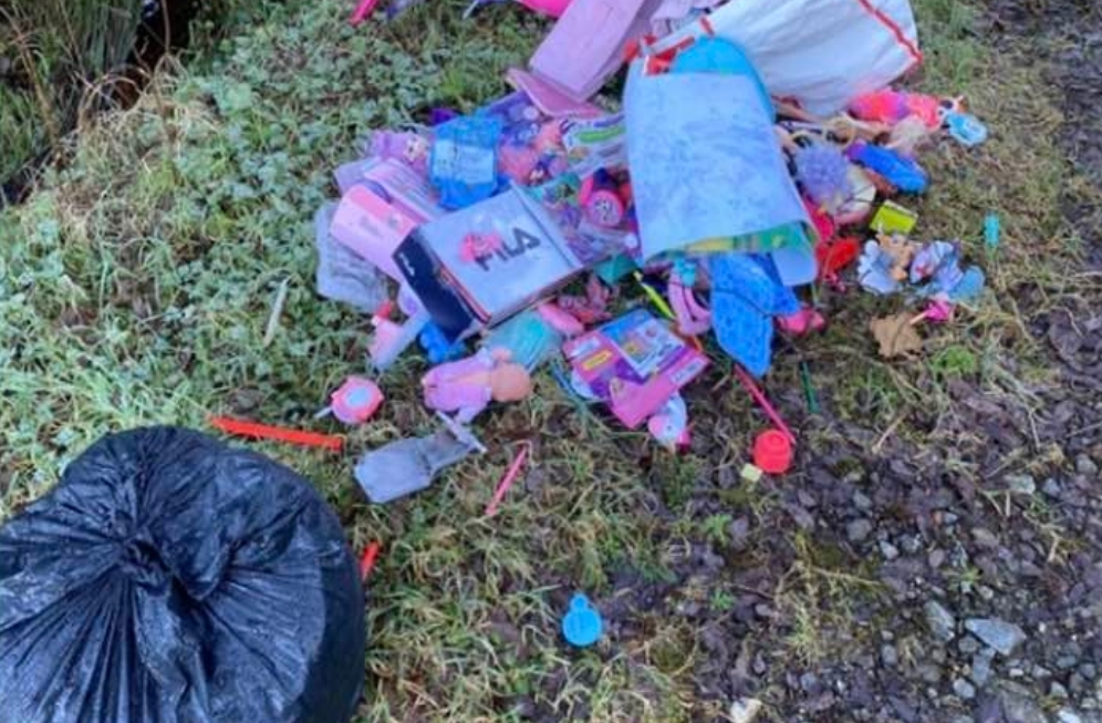 Anger after Christmas rubbish dumped near Ballybofey Donegal Daily