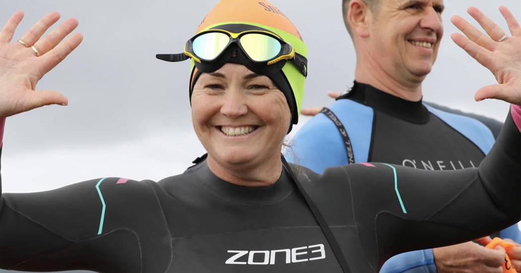 Mission Accomplished! Elaine Boyle completes 100 swims for Dungloe ...