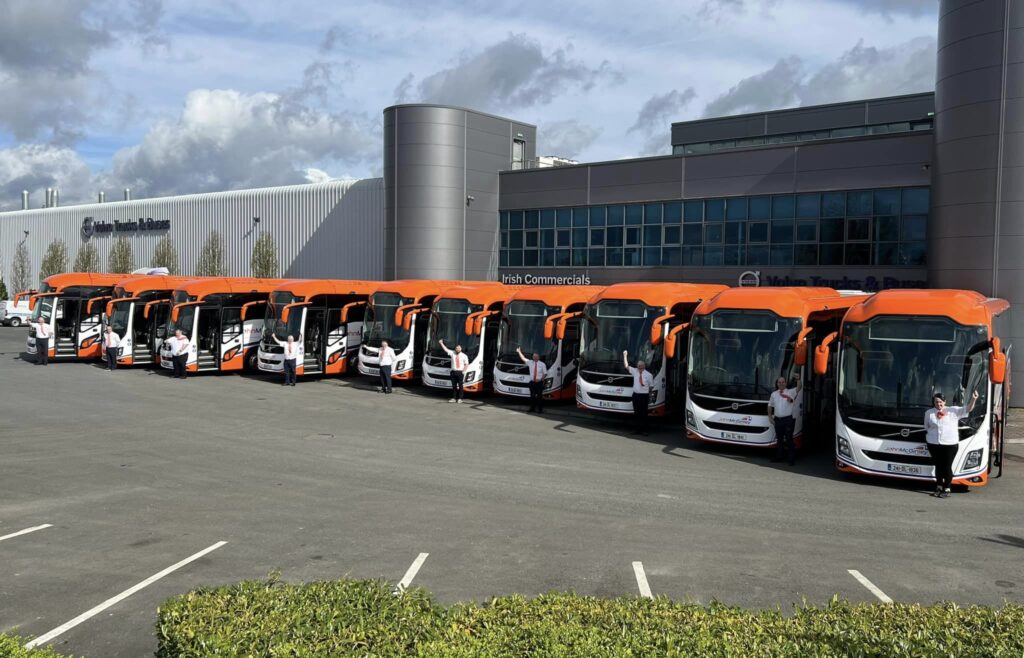 John McGinley Coaches upgrade with all-new fleet delivered today ...