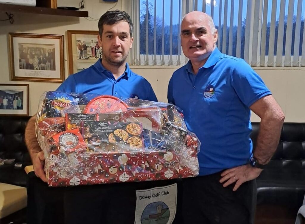 Golf McClafferty lands Christmas hamper at Otway Donegal Daily